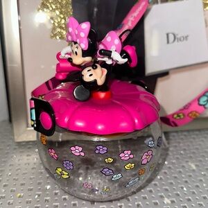 Mickey and Minnie Disneyland Parks After Dark Sweetheart's Nite Cup with Lanyard